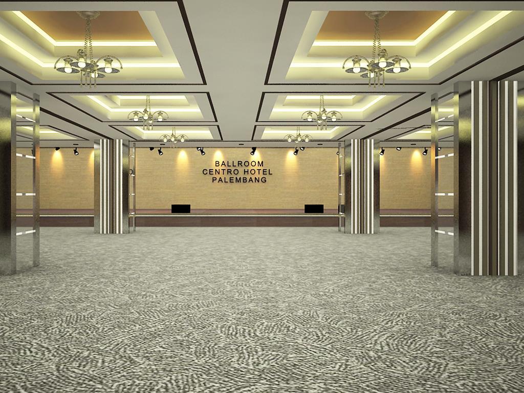 Quin Centro Hotel Palembang Bagian luar foto